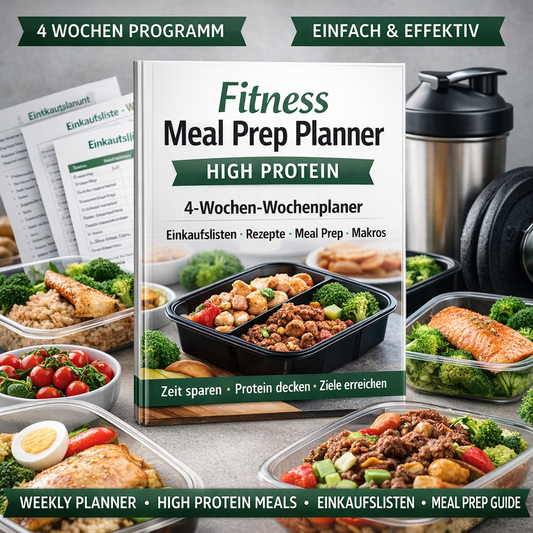 Fitness Meal Prep Planner